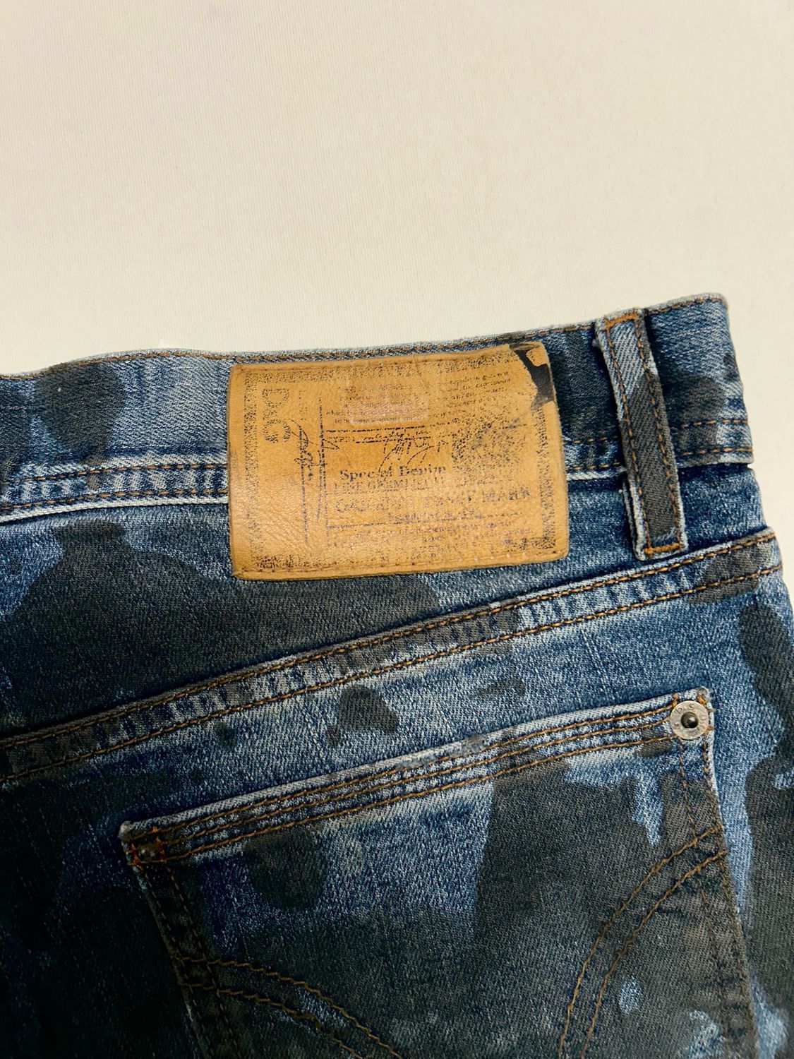 Dolce &amp; Gabbana  2000s Audacious Distressed Denim