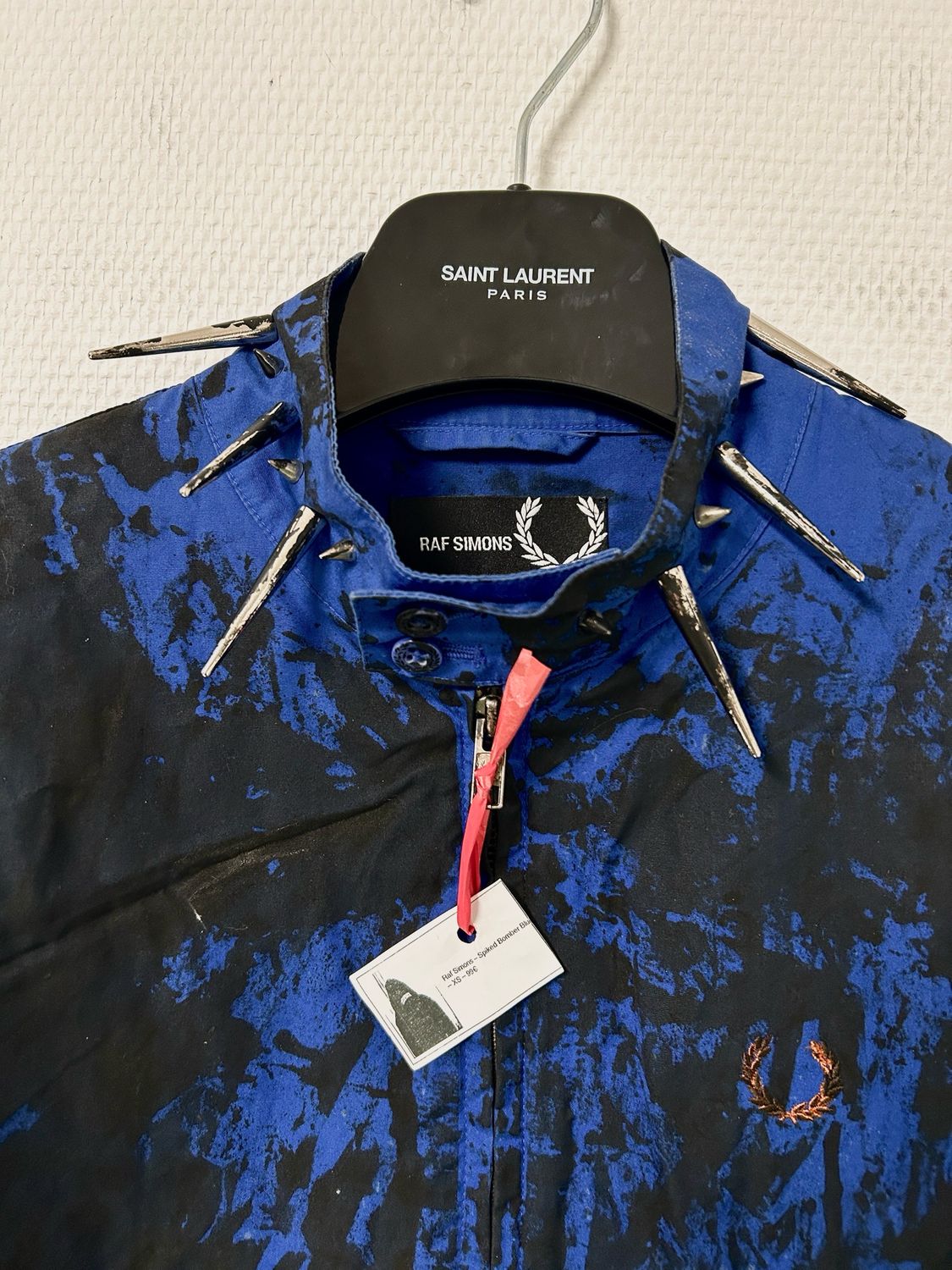 Raf Simons  2013 Spiked Bomber Jacket