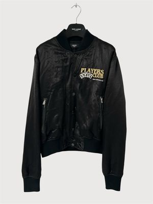 Amiri by Mike Amiri 2017 Players Club Satin Bomber Amiri by Mike Amiri 2017 Players Club Satin Bomber