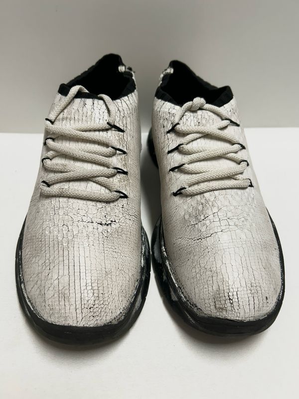 Maison Martin Margiela by John Galliano 2017 Cracked Leather Low Sneaker