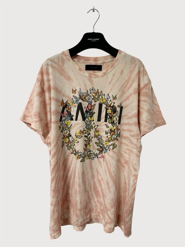 Amiri by Mike Amiri  2019 Butterfly Peace Logo Tee