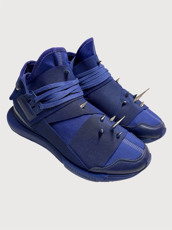 Y-3 by Yohji Yamamoto  2016 Qasa High Spiked Sneakers