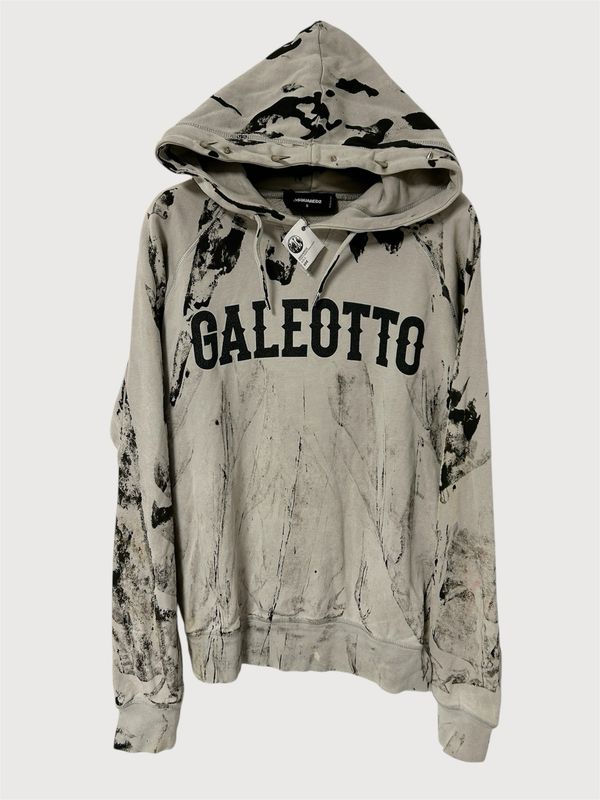 Dsquared2 by Dean &amp; Dan Caten FW2014 Galetto Spiked Hoodie