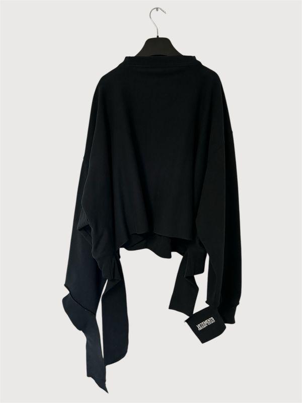 Vetements by Demna Gvasalia SS2017 Work In Progress Deconstructed Crewneck
