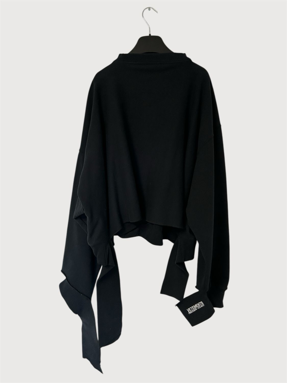 Vetements by Demna Gvasalia SS2017 Work In Progress Deconstructed Crewneck