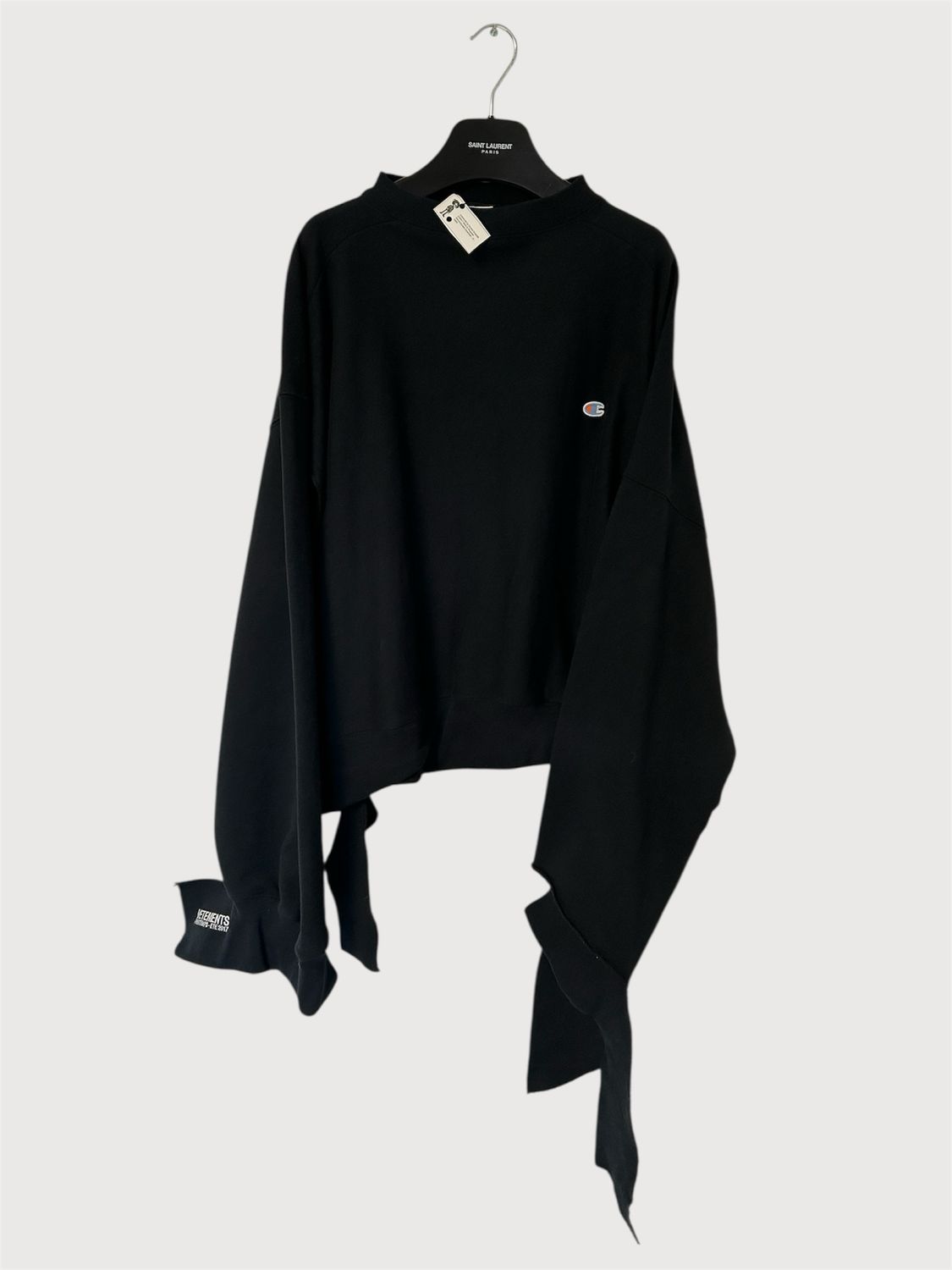 Vetements by Demna Gvasalia SS2017 Work In Progress Deconstructed Crewneck