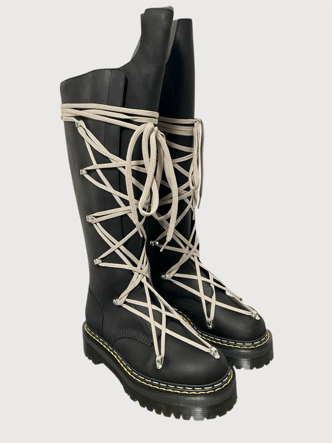 Rick Owens Dr. Martens 2025 Pentlace Quad Boot
