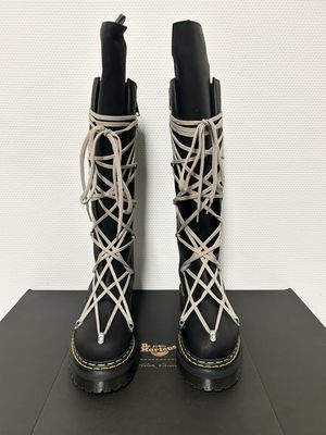 Rick Owens Dr. Martens 2025 Pentlace Quad Boot