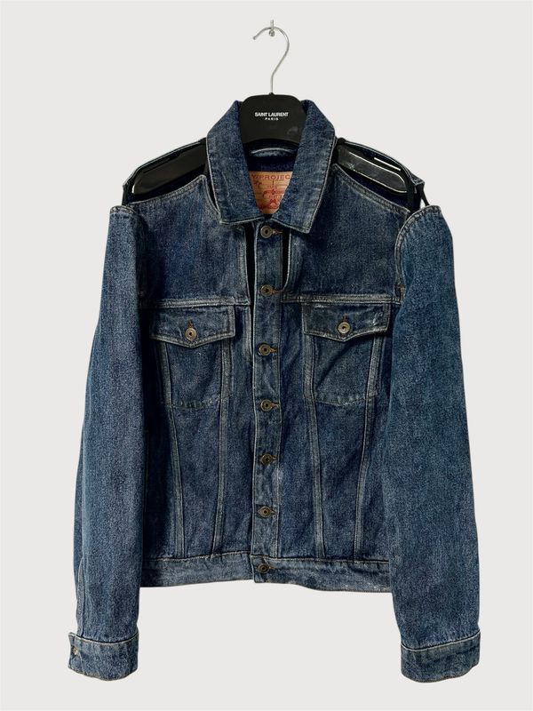 Y/Project by Glenn Martens SS2022 Peep Show Denim Jacket 