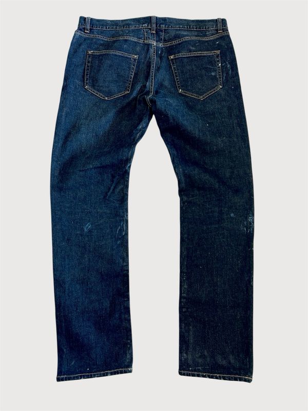 Saint Laurent Paris by Hedi Slimane FW2015 Indigo Distressed Denim