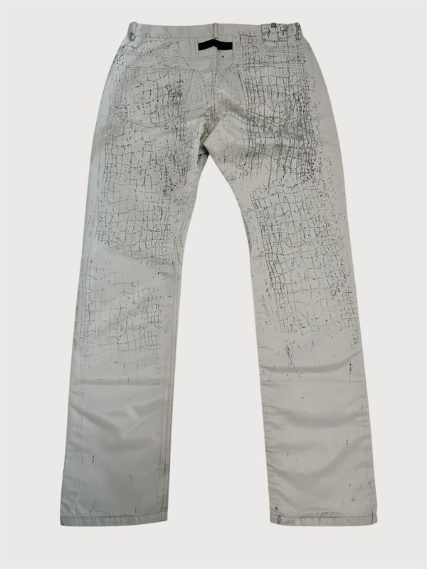 1017 ALYX 9SM by Matthew M. Williams SS2021 Nylon Jean-1 Painted Trousers
