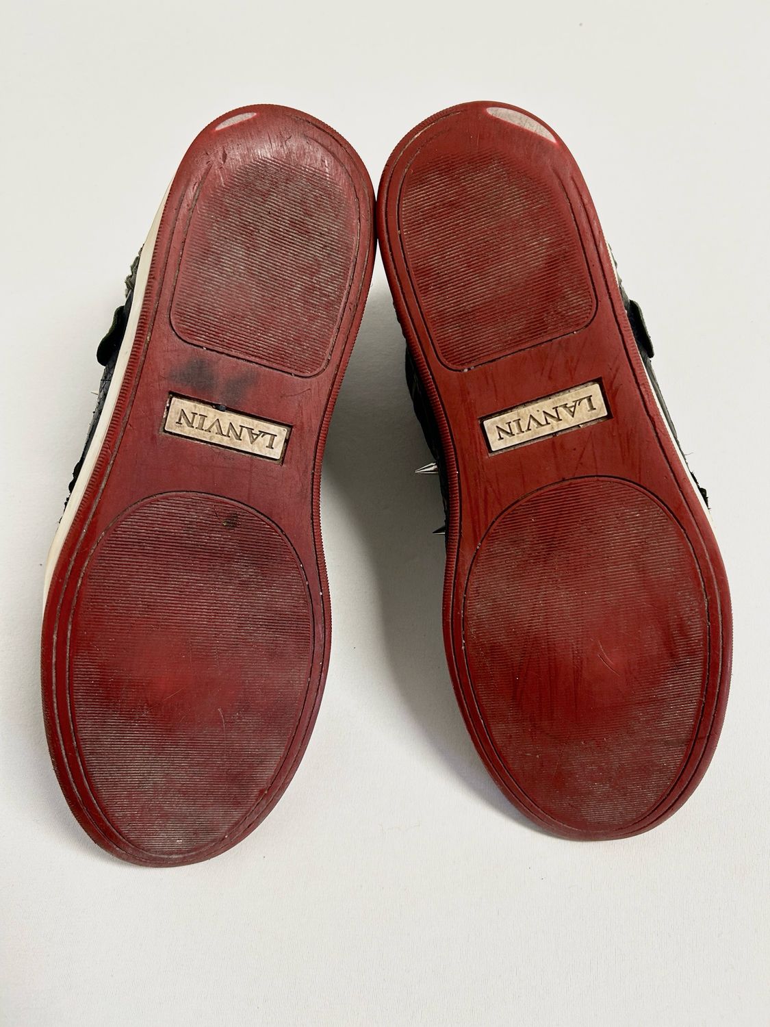 Lanvin by Alber Elbaz  FW2010 Python High-Top Sneakers