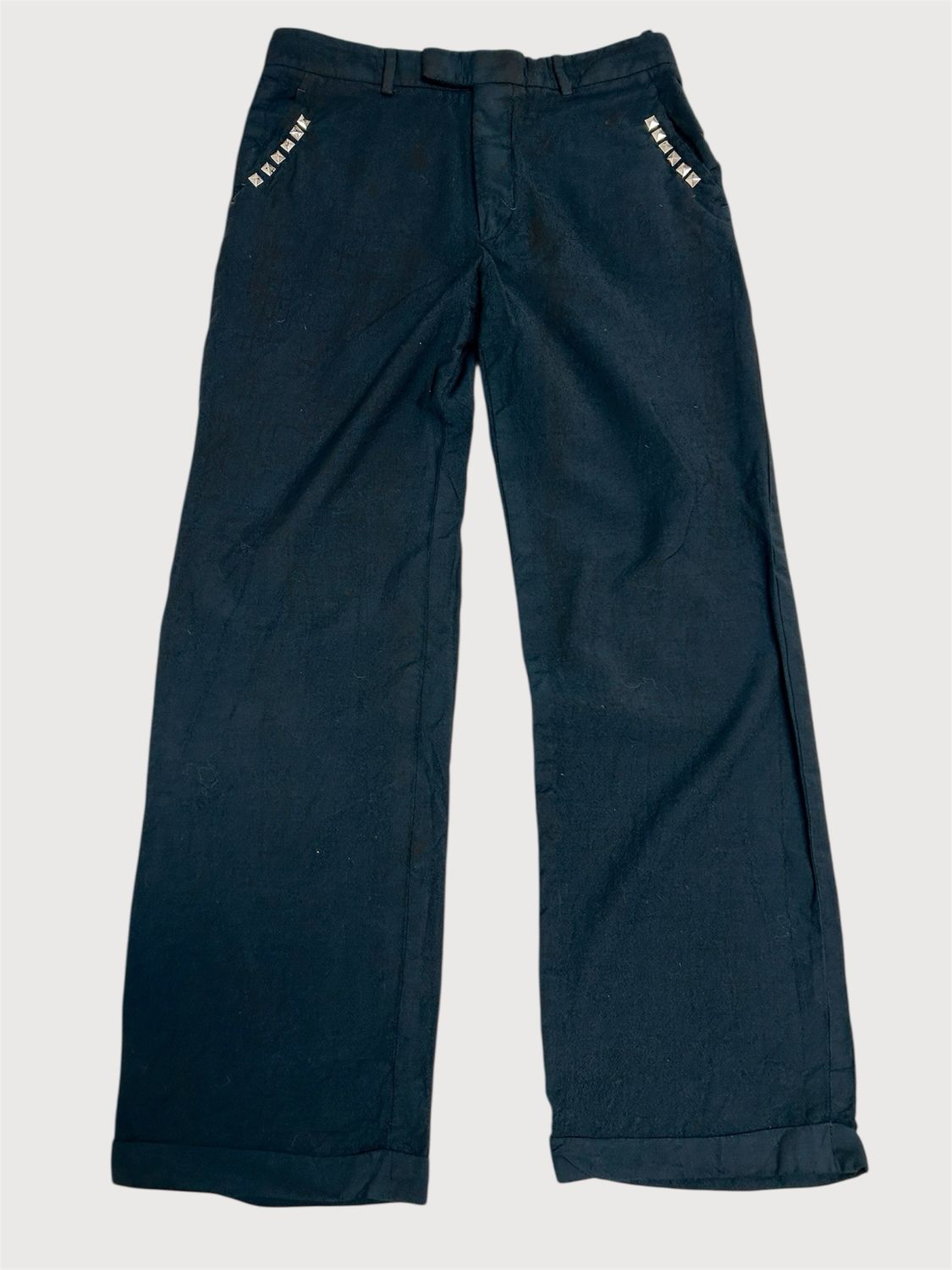 Gucci by Alessandro Michele FW2016 Uniform Studded Wool Mohair Trousers