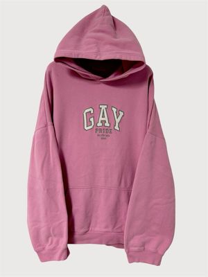 Balenciaga by Demna Gvasalia  2021 Pride “GAY” Hoodie