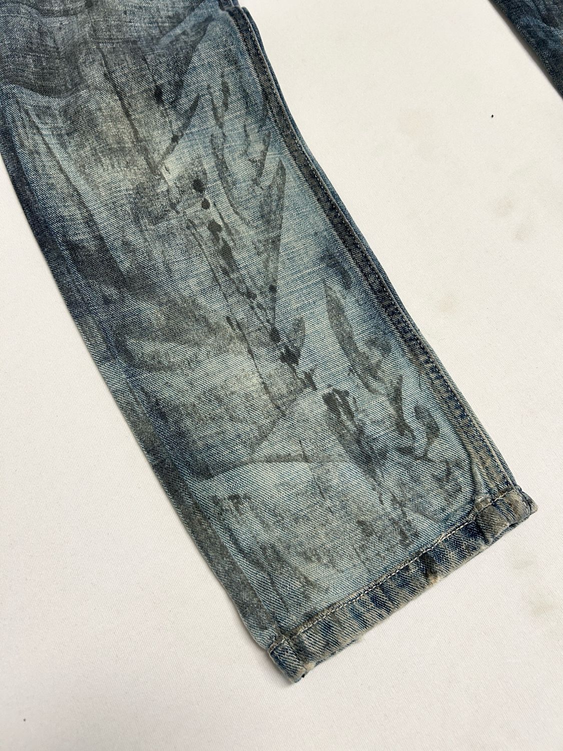 Dolce &amp; Gabbana  2000s Asymmetrical Zip Power Denim
