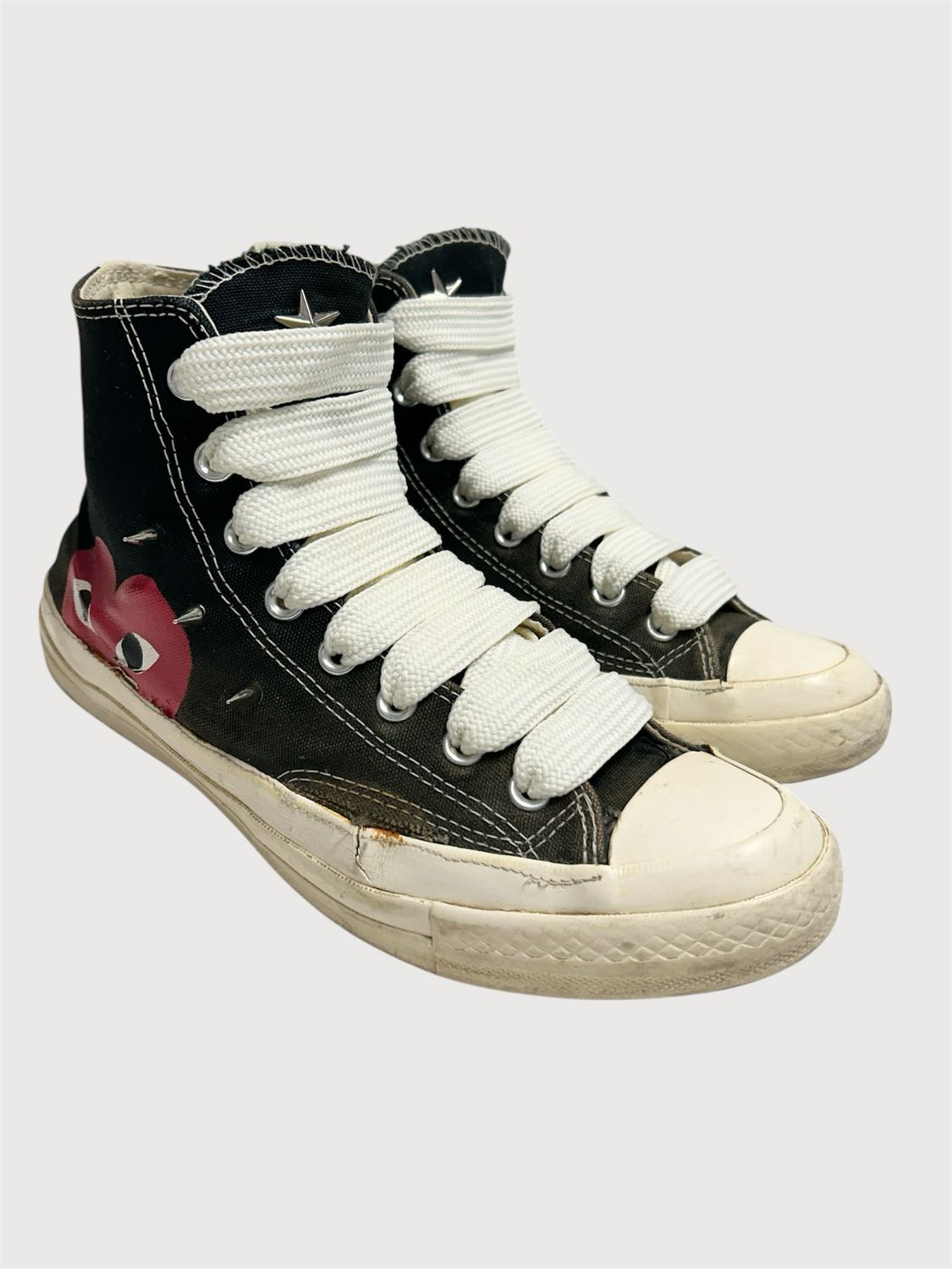 Comme des Garçons PLAY  2010s Chuck Taylor High Spiked