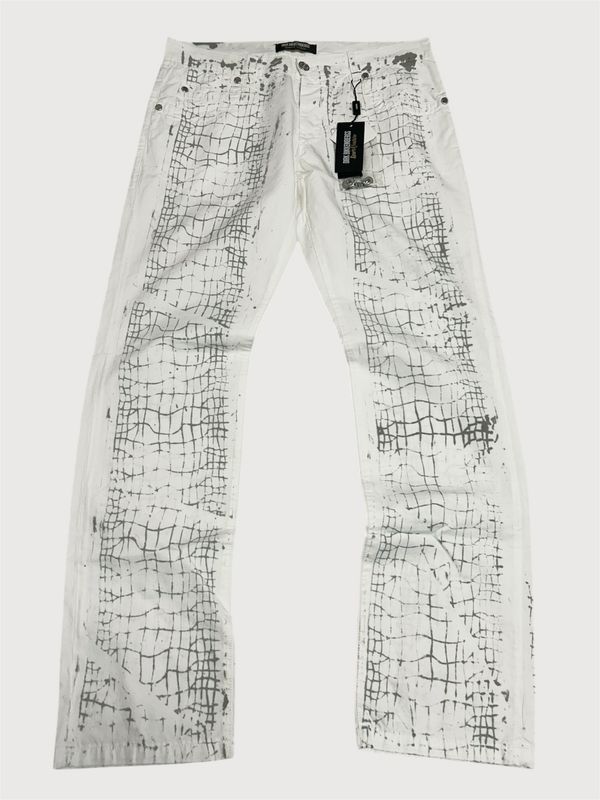 Dirk Bikkembergs  2009 Sports Couture Grid Denim