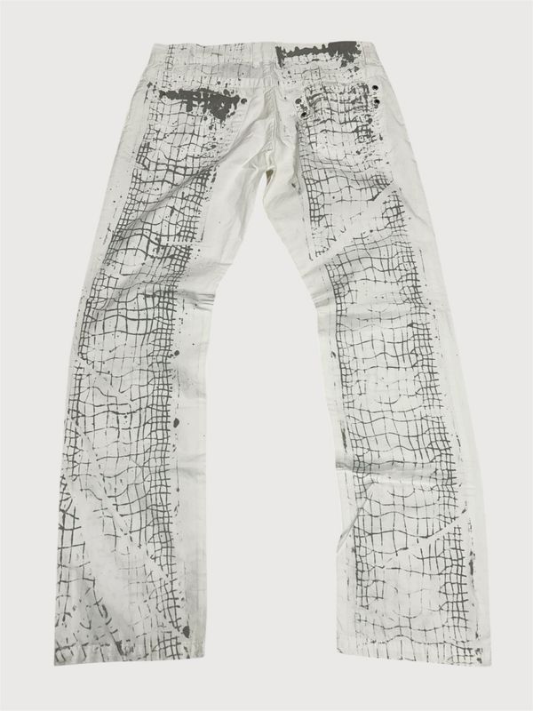Dirk Bikkembergs  2009 Sports Couture Grid Denim