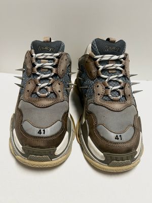 Balenciaga by Demna Gvasalia  2018 Triple S Spiked Sneakers