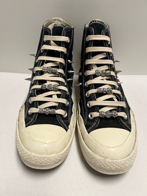 Comme des Garçons PLAY x Converse 2010s Spiked High Top Sneakers