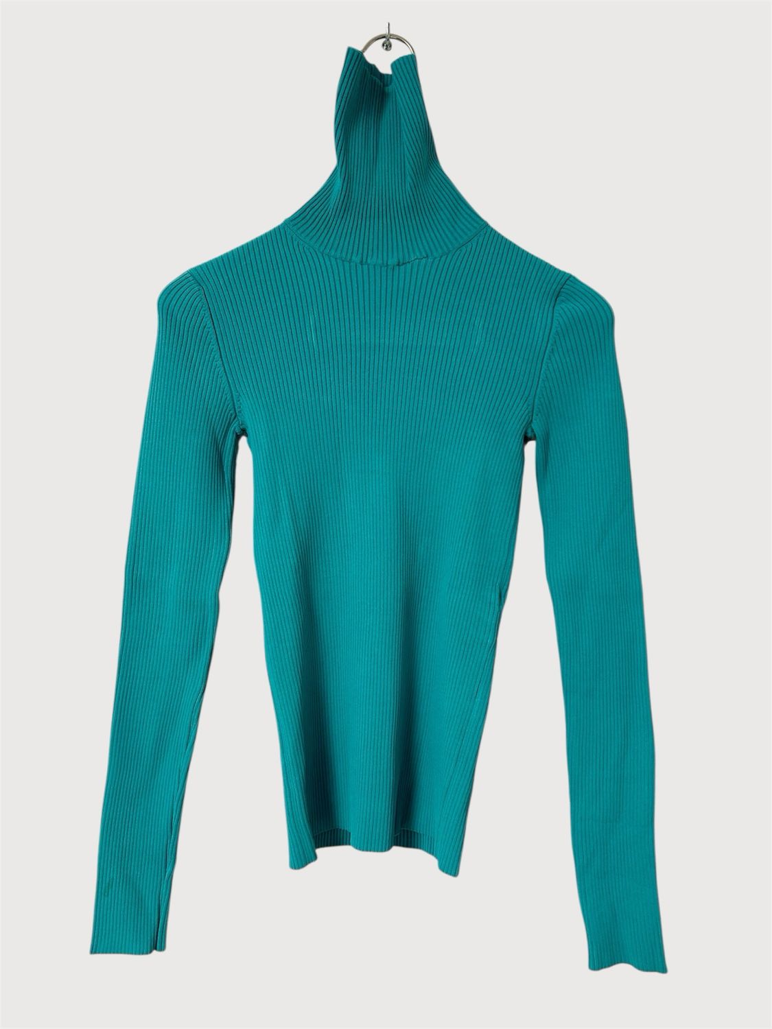 Balenciaga by Demna Gvasalia FW2018 Ribbed Logo Turtleneck Knit