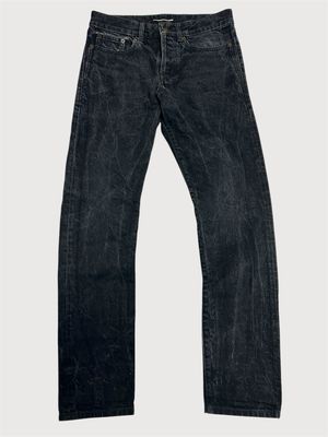 Saint Laurent by Anthony Vaccarello SS2020 1/1 Sample D20D Narrow Black Denim