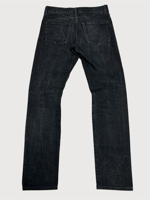 Saint Laurent by Anthony Vaccarello SS2020 1/1 Sample D20D Narrow Black Denim