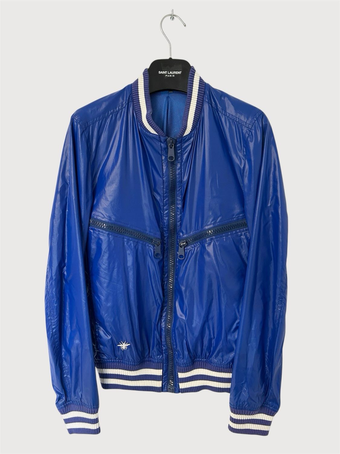 Dior Homme by Kris Van Assche  FW2009 Multi Zip Satin Bomber Jacket