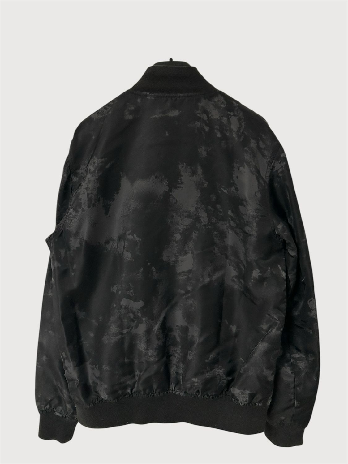 Stüssy  2010s Abstract Satin Bomber Jacket