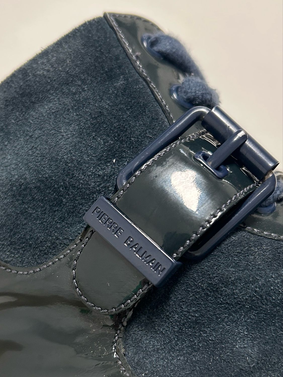 Balmain  2012 Buckle High Top Sneakers