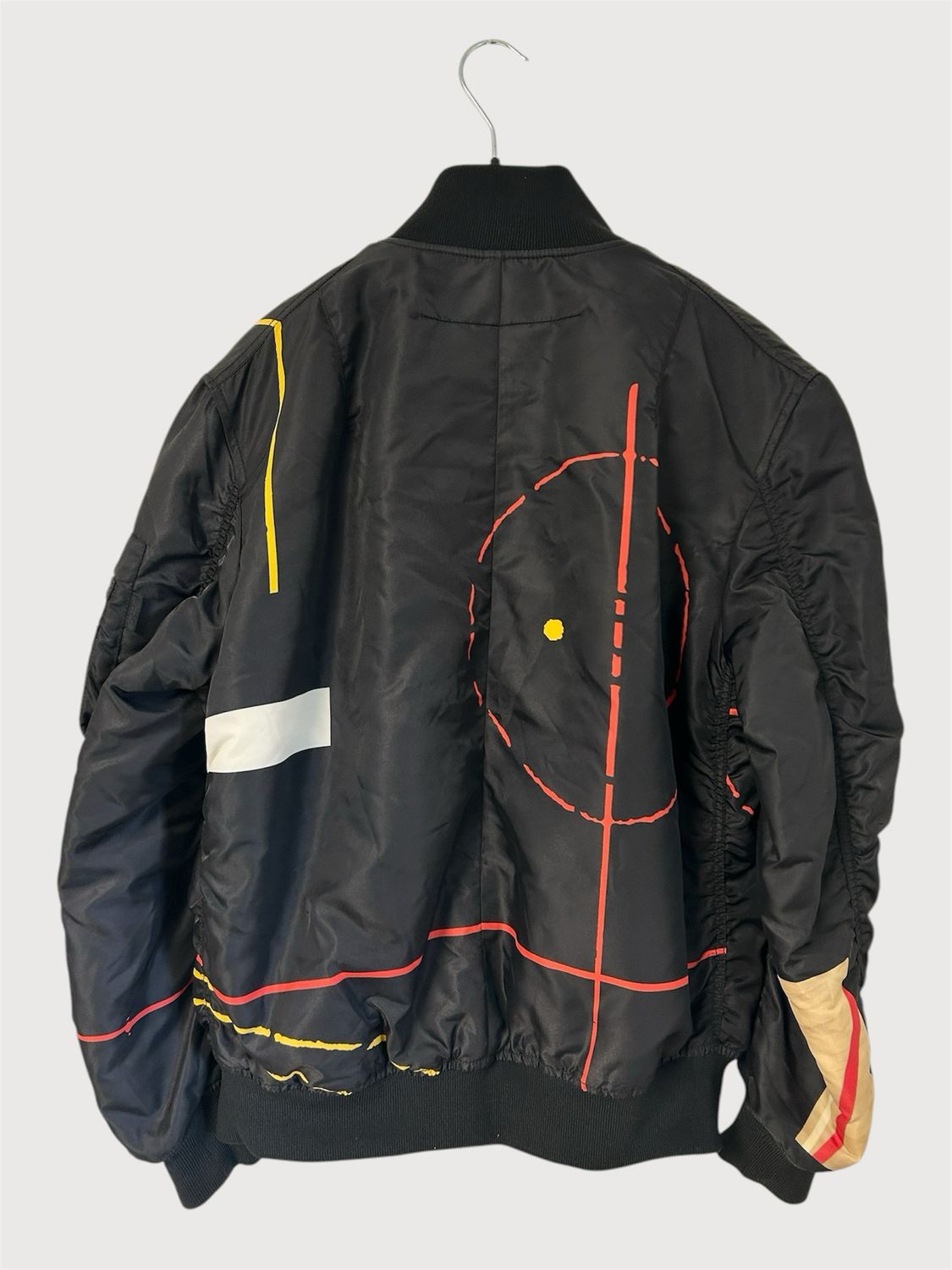 Givenchy by Riccardo Tisci FW2014 Basketball Court Print Bomber Jacket