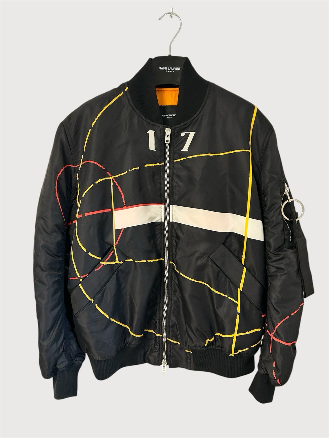 Givenchy by Riccardo Tisci FW2014 Basketball Court Print Bomber Jacket