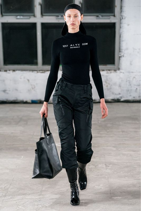 1017 ALYX 9SM by Matthew M. Williams FW2019 Tactical Velcro Cargo Pants
