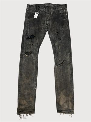 Balmain by Olivier Rousteing FW2017 Distressed Skinny Denim 