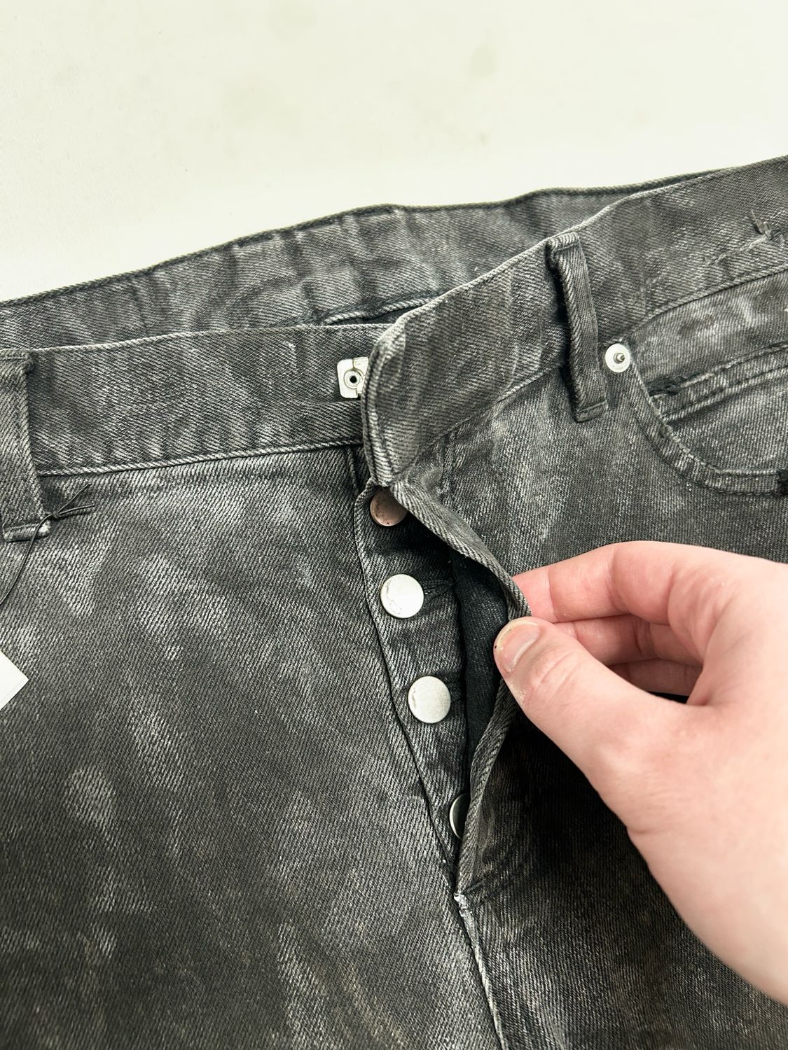 Balmain by Olivier Rousteing FW2017 Distressed Skinny Denim 