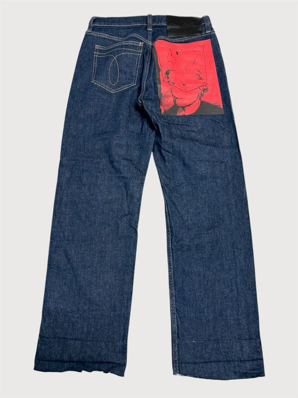 Raf Simons Calvin Klein  2018 Andy Warhol Printed Jeans 