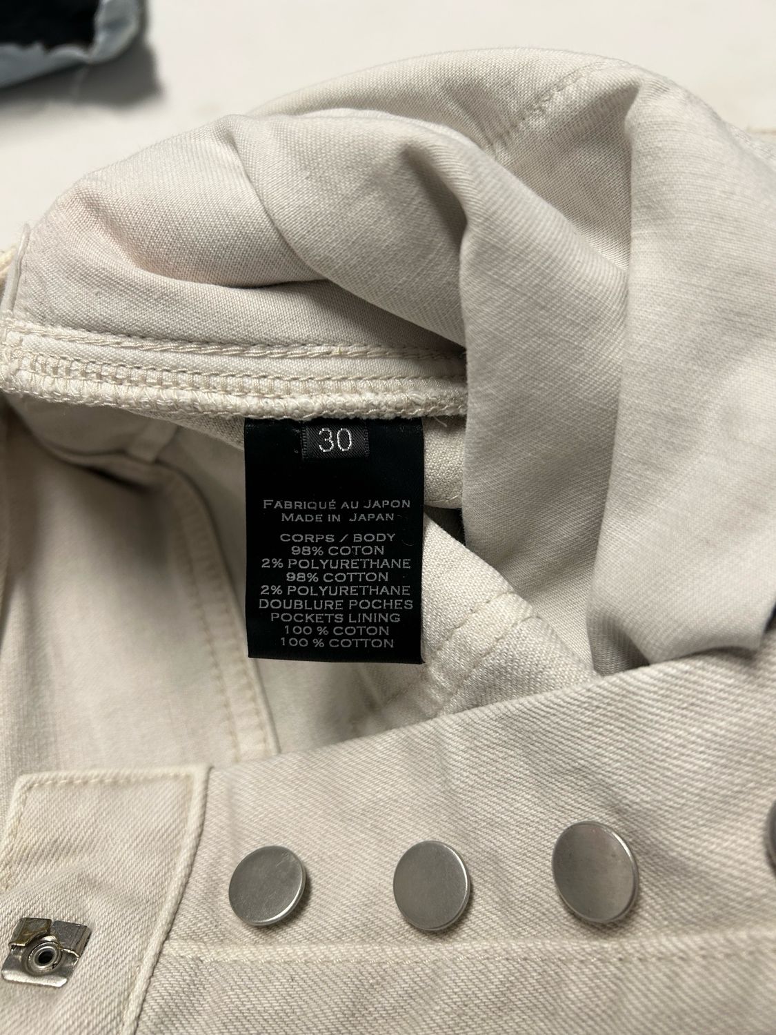 Balmain by Olivier Rousteing SS2017 Painted Distressed Biker Denim