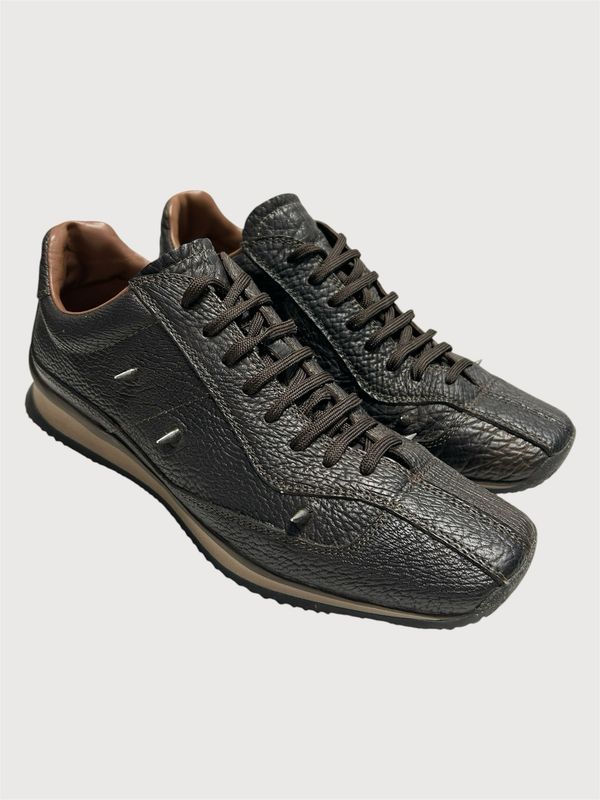 Prada 2004 Spiked Leather Sneakers