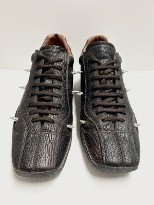 Prada 2004 Spiked Leather Sneakers