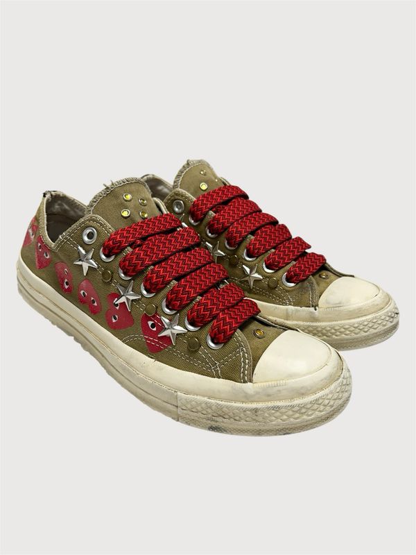 Comme des Garçons PLAY Converse Chuck 70 Low Embellished