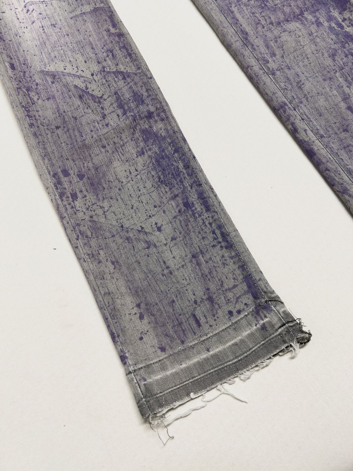 Balmain  2010s Distressed Biker Denim