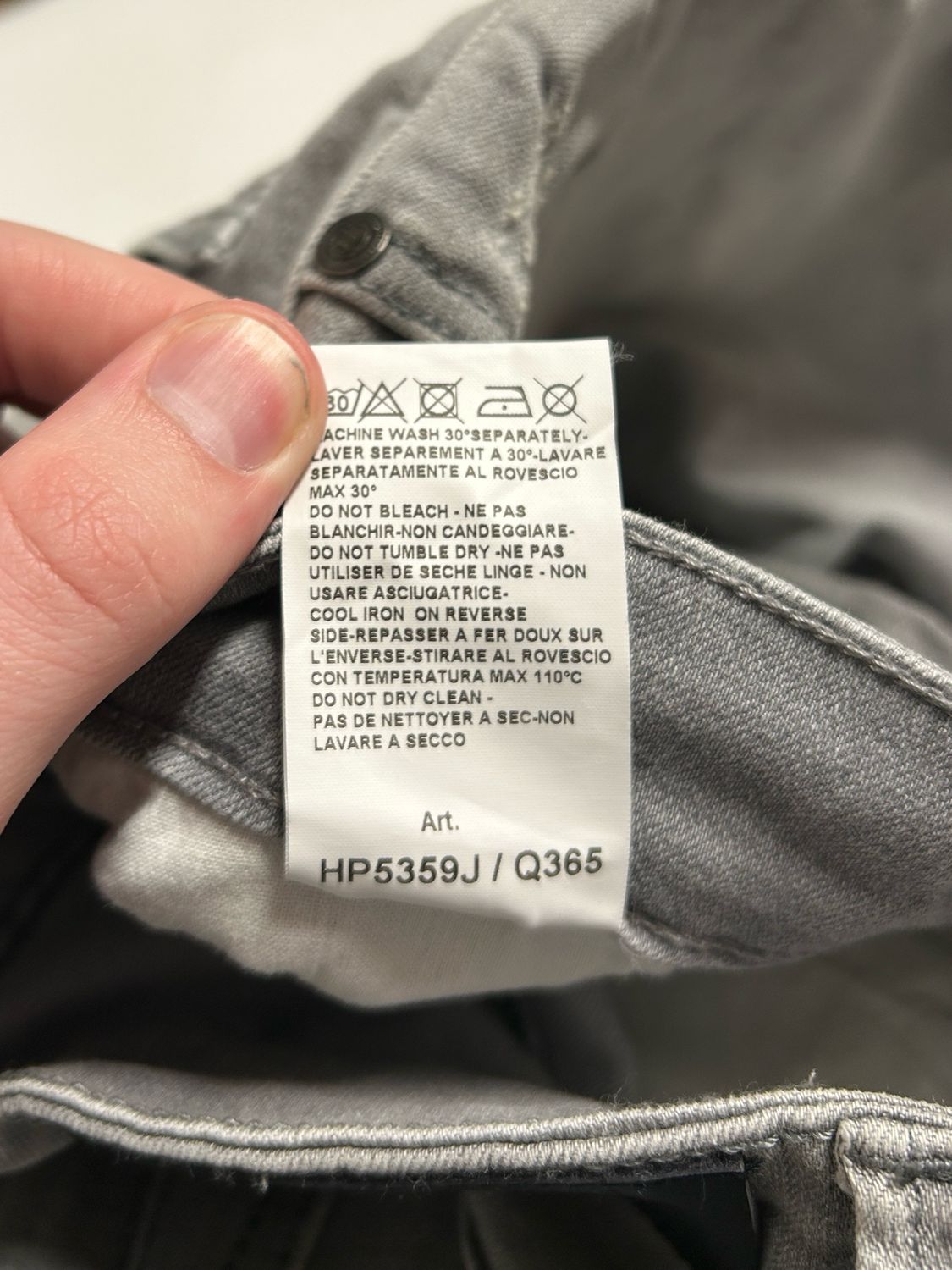 Balmain  2010s Distressed Biker Denim