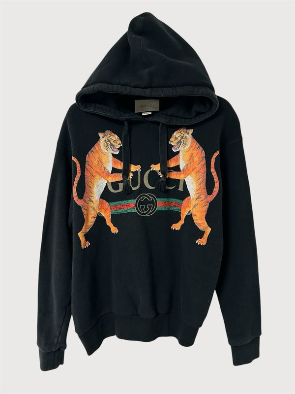 Gucci by Alessandro Michele 2017 Bengal Tiger Logo Hoodie