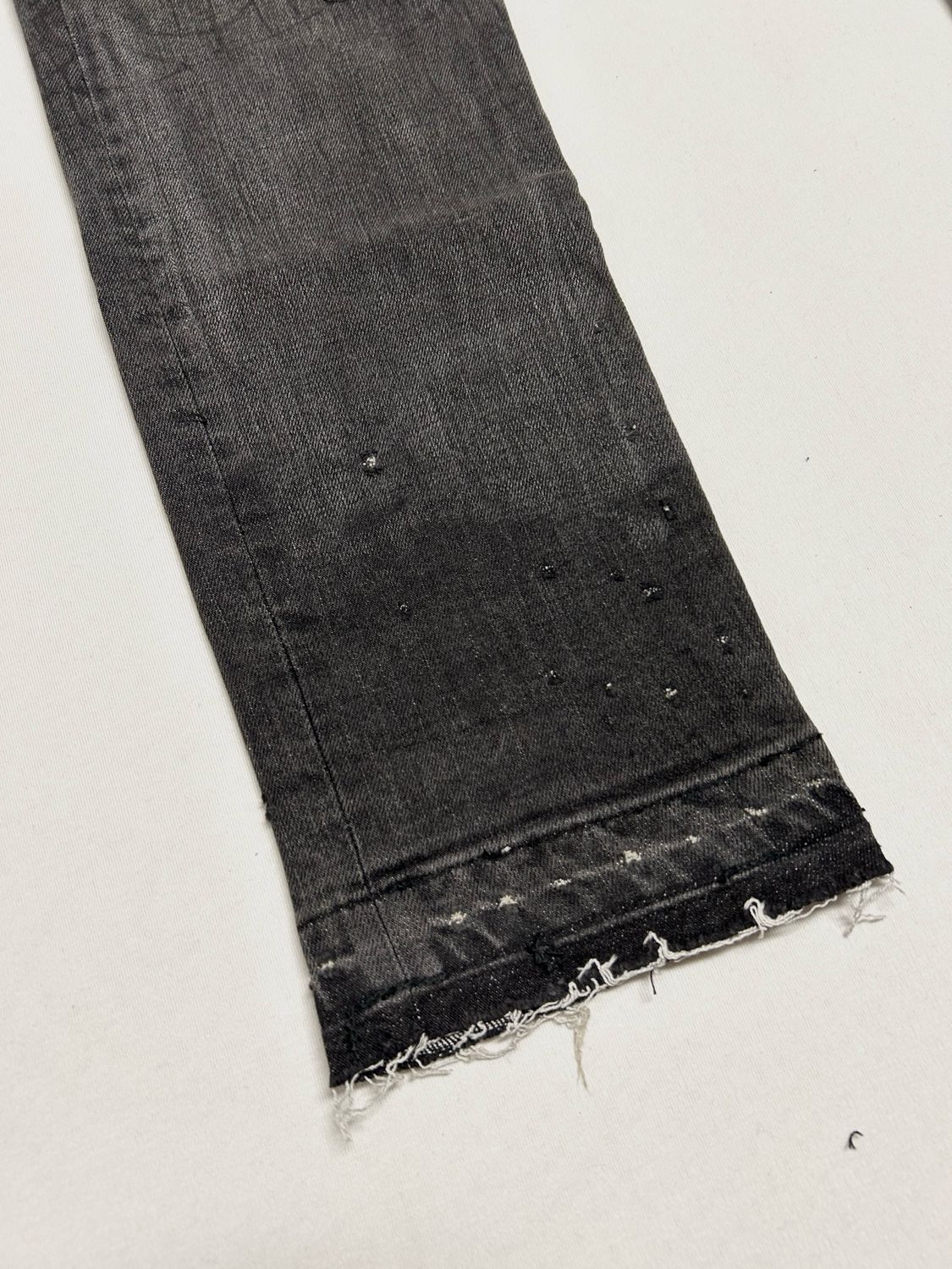 Balmain by Olivier Rousteing FW2017 Distressed Denim