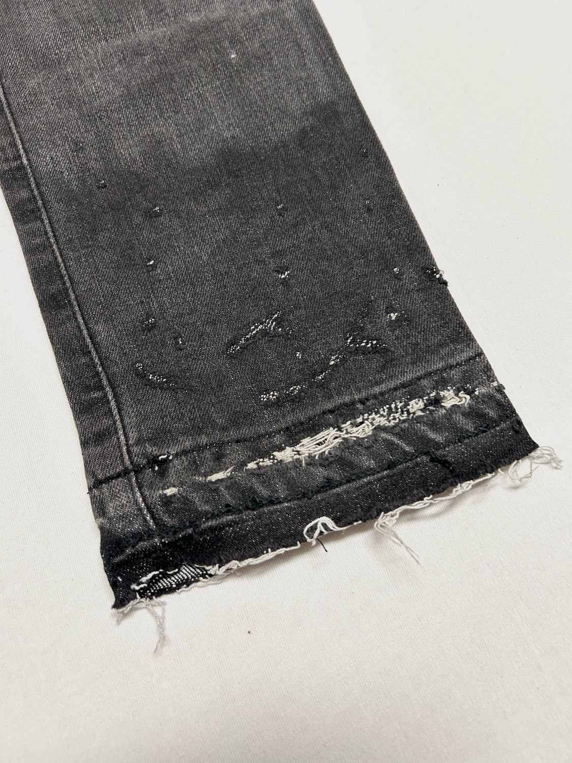 Balmain by Olivier Rousteing FW2017 Distressed Denim