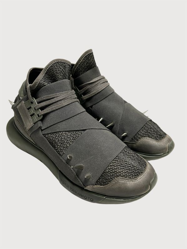 Y-3 by Yohji Yamamoto SS2017 Spiked Qasa High Sneakers