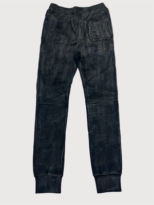 Balmain by Olivier Rousteing  SS2014 Waxed Biker Sweatpants