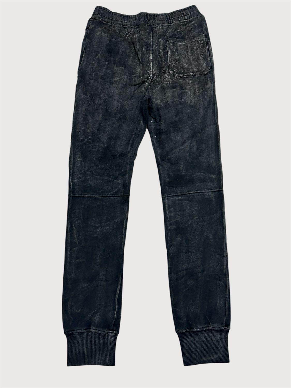 Balmain by Olivier Rousteing  SS2014 Waxed Biker Sweatpants