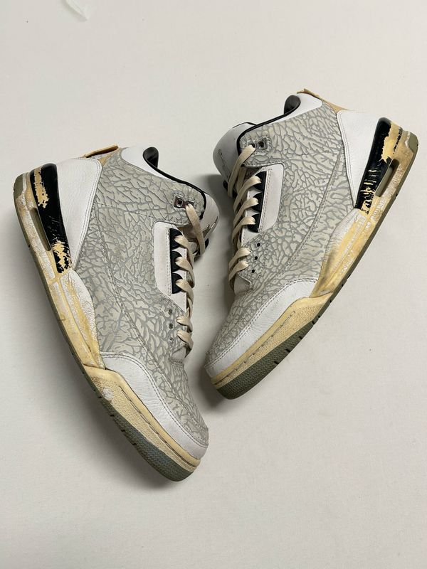 Jordan by Tinker Hatfield 2006 Air Jordan 3 Retro Flip White Cement