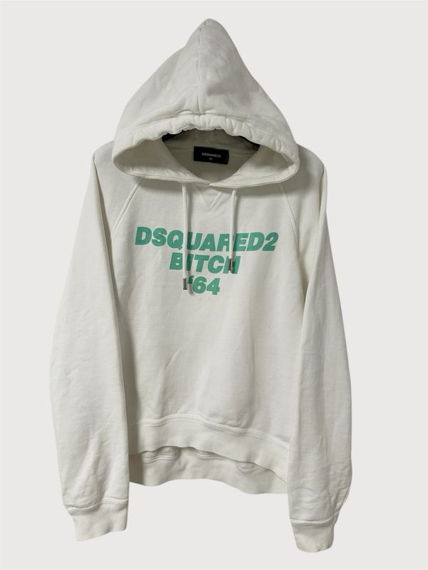 DSQUARED2 by Dean and Dan Caten SS2018 B*tch Logo Hoodie